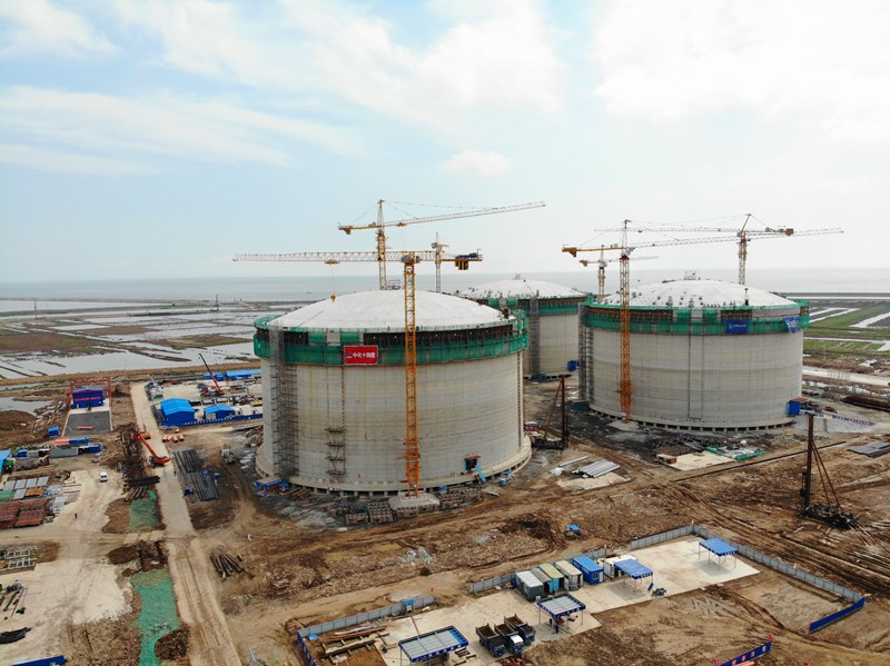 lng全容储罐单容罐_全容式LNG储罐_lng全容储罐